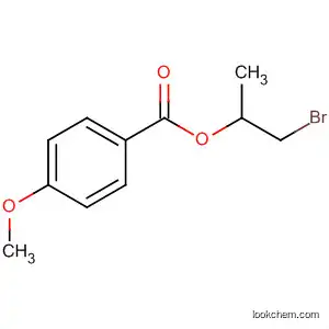 Benzoic acid, 4-methoxy-, 2-bromo-1-methylethyl ester