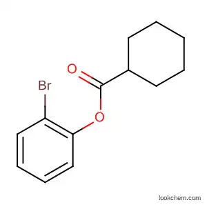 Molecular Structure of 81066-11-7 (Cyclohexanecarboxylic acid, 2-bromophenyl ester)