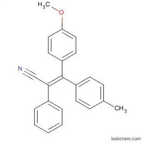 Molecular Structure of 82925-24-4 (Benzeneacetonitrile, a-[(4-methoxyphenyl)(4-methylphenyl)methylene]-,
(Z)-)