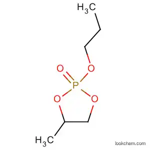 Molecular Structure of 875-14-9 (1,3,2-Dioxaphospholane, 4-methyl-2-propoxy-, 2-oxide)