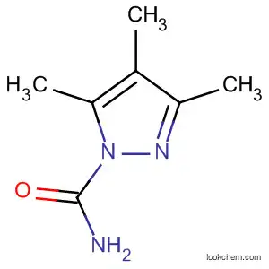 Molecular Structure of 875-50-3 (1H-Pyrazole-1-carboxamide, 3,4,5-trimethyl-)