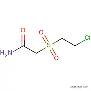 Molecular Structure of 89125-56-4 (Acetamide, 2-[(2-chloroethyl)sulfonyl]-)