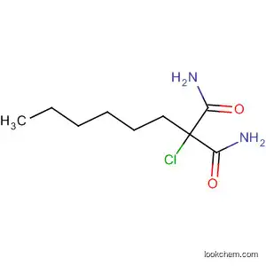 Molecular Structure of 90948-56-4 (Propanediamide, 2-chloro-2-hexyl-)
