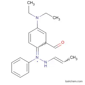 Molecular Structure of 98835-06-4 (Benzaldehyde, 4-(diethylamino)-, phenyl-2-propenylhydrazone)