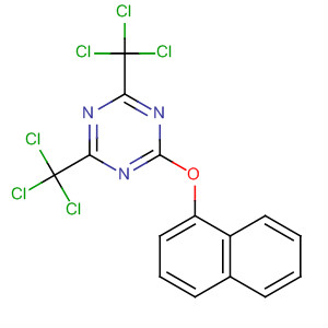 Molecular Structure of 133683-61-1 (1,3,5-Triazine, 2-(naphthalenyloxy)-4,6-bis(trichloromethyl)-)