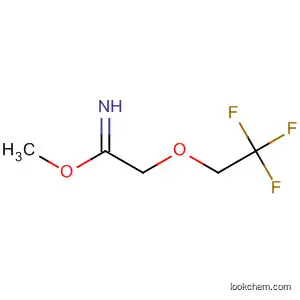 Molecular Structure of 133915-27-2 (Ethanimidic acid, 2-(2,2,2-trifluoroethoxy)-, methyl ester)