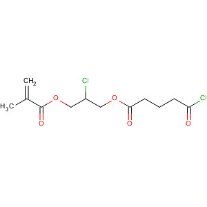 Pentanoic acid, 5-chloro-5-oxo-, 2-chloro-3-[(2-methyl-1-oxo-2-propenyl)oxy]propyl ester