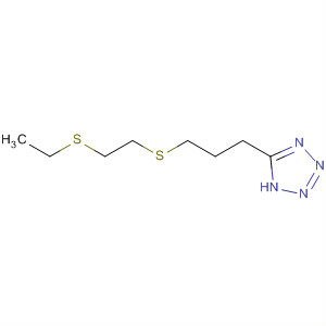 1H-Tetrazole, 5-[3-[[2-(ethylthio)ethyl]thio]propyl]-