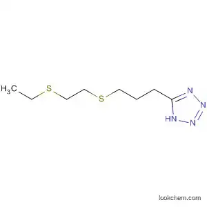 Molecular Structure of 134672-28-9 (1H-Tetrazole, 5-[3-[[2-(ethylthio)ethyl]thio]propyl]-)