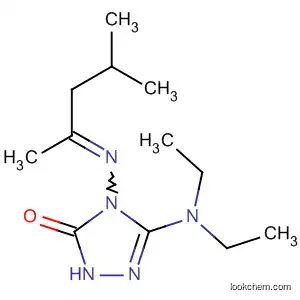 3H-1,2,4-Triazol-3-one,
5-(diethylamino)-4-[(1,3-dimethylbutylidene)amino]-2,4-dihydro-
