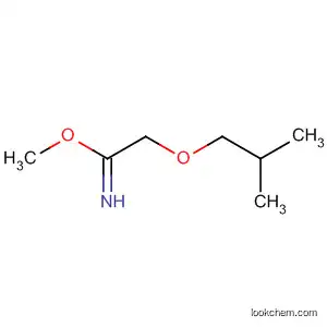 Molecular Structure of 135290-42-5 (Ethanimidic acid, 2-(2-methylpropoxy)-, methyl ester)
