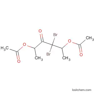 Molecular Structure of 135778-54-0 (3-Hexanone, 2,5-bis(acetyloxy)-4,4-dibromo-)