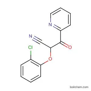 3-Pyridinepropanenitrile, 2-(2-chlorophenoxy)-b-oxo-
