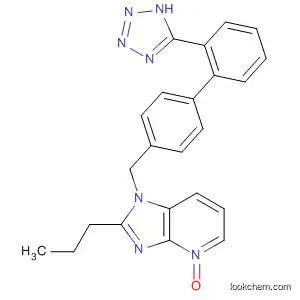 1H-Imidazo[4,5-b]pyridine,
2-propyl-1-[[2'-(1H-tetrazol-5-yl)[1,1'-biphenyl]-4-yl]methyl]-, 4-oxide
