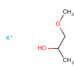 Molecular Structure of 136987-83-2 (2-Propanol, 1-methoxy-, potassium salt)