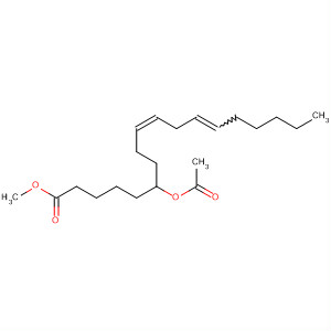 Molecular Structure of 137052-52-9 (9,12-Octadecadienoic acid, 6-(acetyloxy)-, methyl ester, (Z,Z)-)