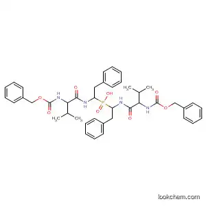 2,5,9,12-Tetraaza-7-phosphatridecanedioic acid,
7-hydroxy-3,11-bis(1-methylethyl)-4,10-dioxo-6,8-bis(phenylmethyl)-,
bis(phenylmethyl) ester, 7-oxide