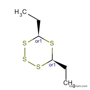 1,2,3,5-Tetrathiane, 4,6-diethyl-, cis-
