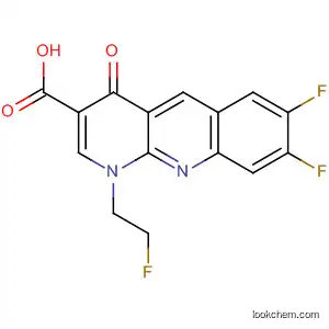 Benzo[b][1,8]naphthyridine-3-carboxylic acid,
7,8-difluoro-1-(2-fluoroethyl)-1,4-dihydro-4-oxo-