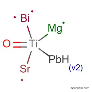 Bismuth lead magnesium strontium titanium oxide