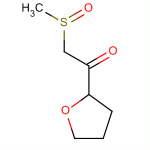 Ethanone, 2-(methylsulfinyl)-1-(tetrahydro-2-furanyl)-