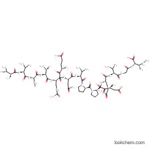 Molecular Structure of 137756-62-8 (L-Isoleucine,
L-threonyl-L-valyl-L-seryl-L-threonyl-L-a-glutamyl-L-glutaminyl-L-asparagin
yl-L-valyl-L-prolyl-L-a-aspartyl-L-prolyl-L-glutaminyl-L-valylglycyl-)