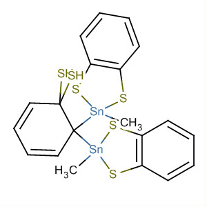 1,3,2-Benzodithiastannole, 2,2'-[1,2-phenylenebis(thio)]bis[2-methyl-