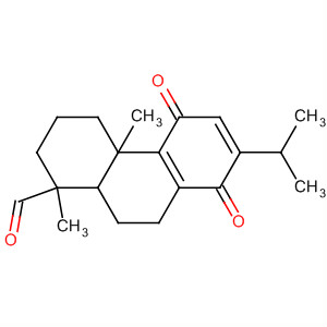 1-Phenanthrenecarboxaldehyde, 1,2,3,4,4a,5,8,9,10,10a-decahydro-1,4a-dimethyl-7-(1-methylethyl)-5,8- dioxo-