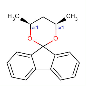 Spiro[1,3-dioxane-2,9'-[9H]fluorene], 4,6-dimethyl-, cis-