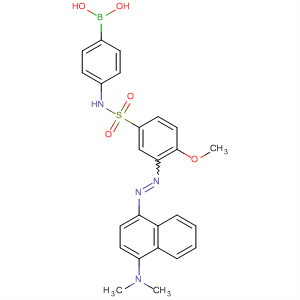 Boronic acid, [4-[[[3-[[4-(dimethylamino)-1-naphthalenyl]azo]-4-methoxyphenyl]sulfonyl ]amino]phenyl]-