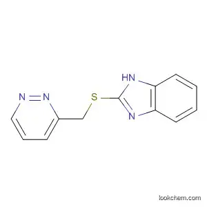 1H-Benzimidazole, 2-[(3-pyridazinylmethyl)thio]-