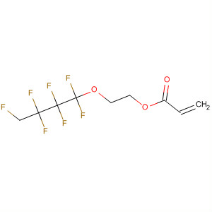 Molecular Structure of 137891-30-6 (2-Propenoic acid, 2-(heptafluorobutoxy)ethyl ester)