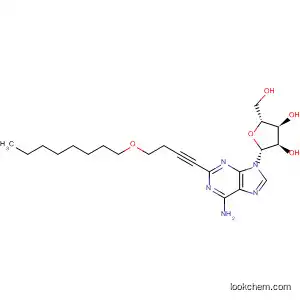 Adenosine, 2-[4-(octyloxy)-1-butynyl]-