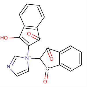 1H-Imidazolium, 1-(3-hydroxy-1-oxo-1H-inden-2-yl)-, 1,3-dihydro-1,3-dioxo-2H-inden-2-ylide