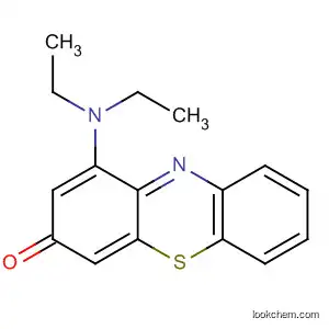 Molecular Structure of 138089-24-4 (3H-Phenothiazin-3-one, (diethylamino)-)