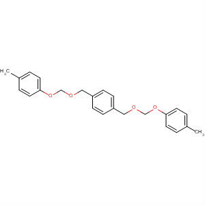 Benzene, 1,4-bis[[(4-methylphenoxy)methoxy]methyl]-