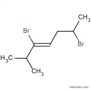 Molecular Structure of 138118-46-4 (3-Heptene, 3,6-dibromo-2-methyl-, (Z)-)