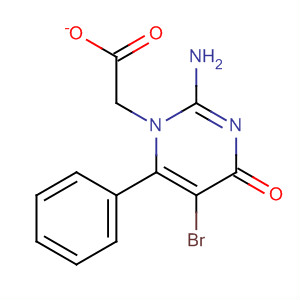 4(1H)-Pyrimidinone, 2-amino-5-bromo-6-phenyl-, monoacetate