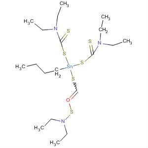 2,4-Dithia-6-aza-3-stannaoctanethioamide, 3-butyl-3-[[(diethylamino)thioxomethyl]thio]-N,N,6-triethyl-5-thioxo-
