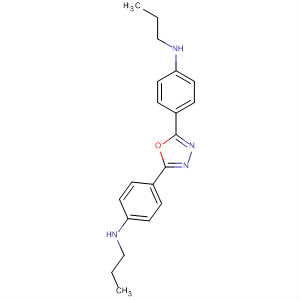 Benzenamine, 4,4'-(1,3,4-oxadiazole-2,5-diyl)bis[N-propyl-