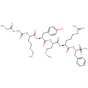 L-Phenylalaninamide, glycylglycyl-L-lysyl-L-tyrosyl-L-methionyl-L-arginyl-