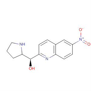 2-Pyrrolidinemethanol, 1-(6-nitro-2-quinolinyl)-, (S)-