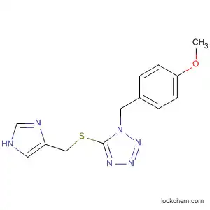 1H-Tetrazole,
5-[(1H-imidazol-4-ylmethyl)thio]-1-[(4-methoxyphenyl)methyl]-