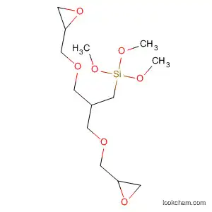 Molecular Structure of 138249-34-0 (Silane,
trimethoxy[3-(oxiranylmethoxy)-2-[(oxiranylmethoxy)methyl]propyl]-)