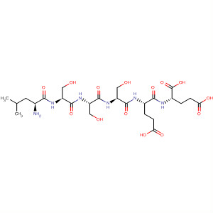 Molecular Structure of 138347-85-0 (L-Glutamic acid,
N-[N-[N-[N-(N-L-leucyl-L-seryl)-L-seryl]-L-seryl]-L-a-glutamyl]-)