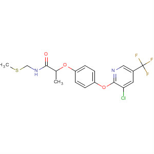 Propanamide, 2-[4-[[3-chloro-5-(trifluoromethyl)-2-pyridinyl]oxy]phenoxy]-N-[(methylthio )methyl]-