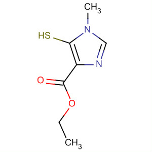1H-Imidazole-4-carboxylic acid, 5-mercapto-1-methyl-, ethyl ester