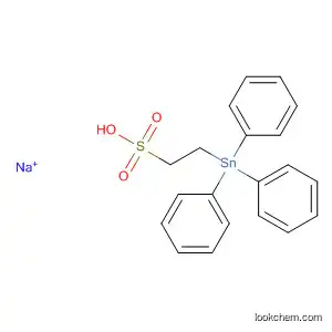 Molecular Structure of 138567-69-8 (Ethanesulfonic acid, 2-(triphenylstannyl)-, sodium salt)