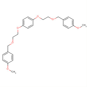 Molecular Structure of 138569-84-3 (Benzene, 1,4-bis[2-[(4-methoxyphenyl)methoxy]ethoxy]-)