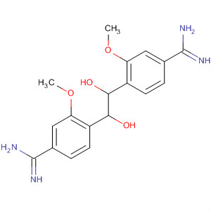 Molecular Structure of 138571-68-3 (Benzenecarboximidamide, 4,4'-[1,2-ethanediylbis(oxy)]bis[3-methoxy-)